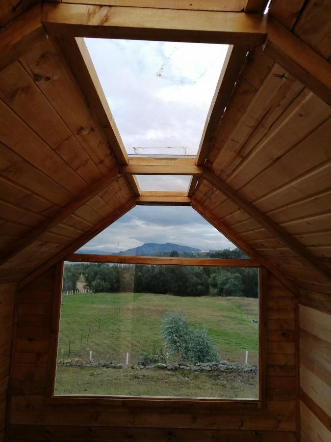 Cabanas El Mirador Del Tomine Guatavita Kültér fotó