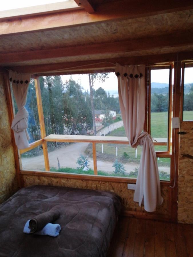 Cabanas El Mirador Del Tomine Guatavita Kültér fotó