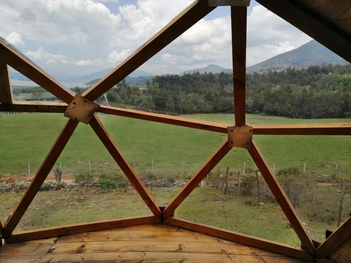 Cabanas El Mirador Del Tomine Guatavita Kültér fotó